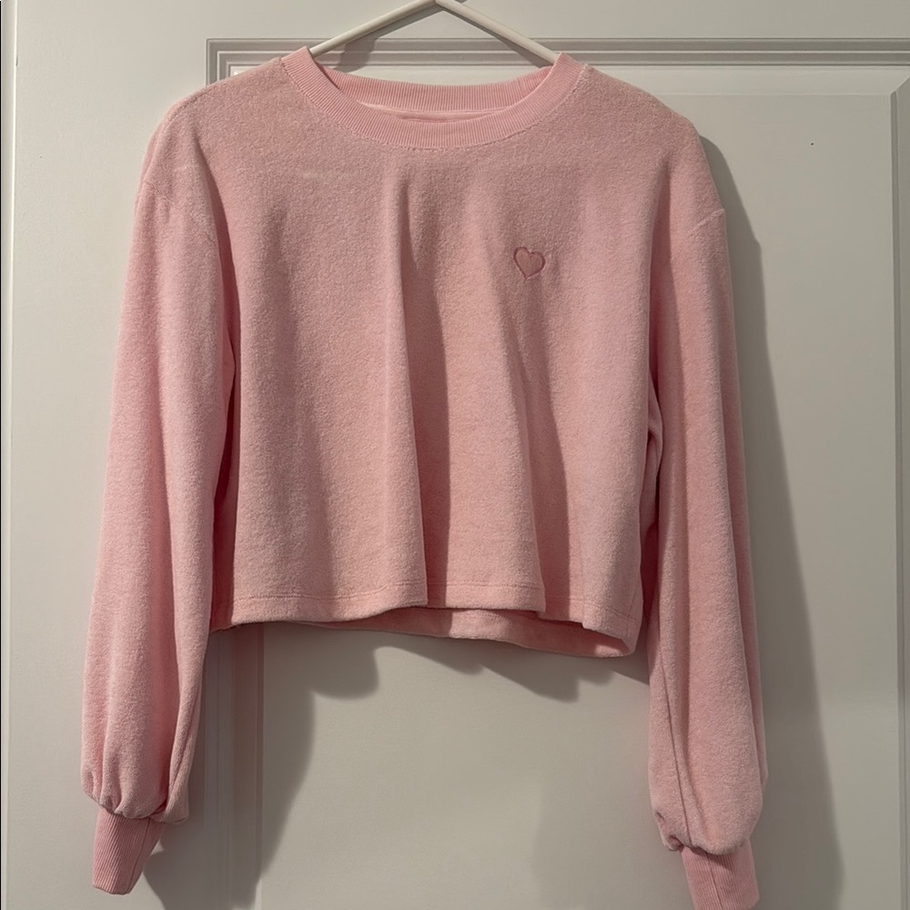 Stoney Clover x Target Pink Cropped Sweatshirt